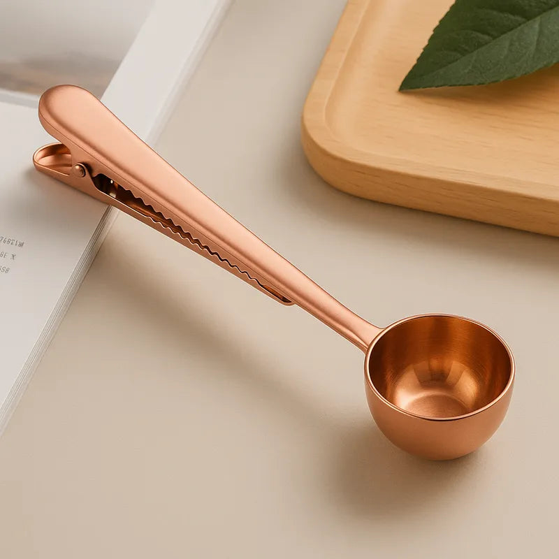 2 in 1 Coffee Powder Measuring Spoon