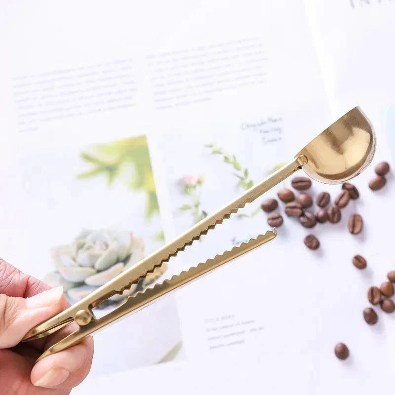 2 in 1 Coffee Powder Measuring Spoon