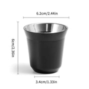 80ml Stainless Steel Espresso Cup