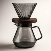 Diamond Glass Coffee Maker Set