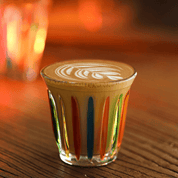 Colorful Glass Coffee Cup 320-480ml