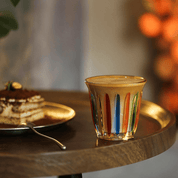 Colorful Glass Coffee Cup 320-480ml
