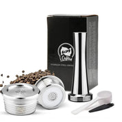 Delta Q Reusable Stainless Steel Capsules