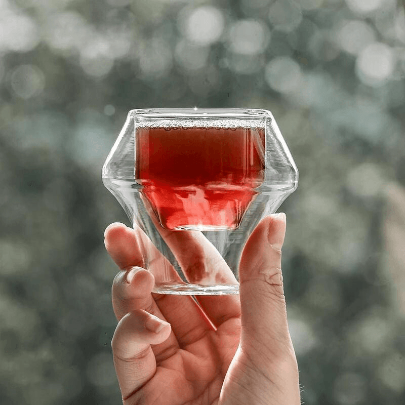 Double Walled Glass Cup 60ml