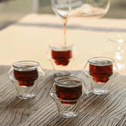 Double Walled Glass Cup 60ml