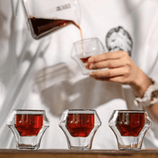 Double Walled Glass Cup 60ml