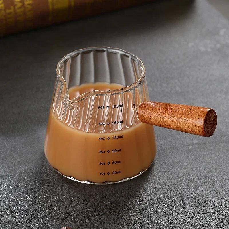 Glass Coffee Measuring Cup 180ml