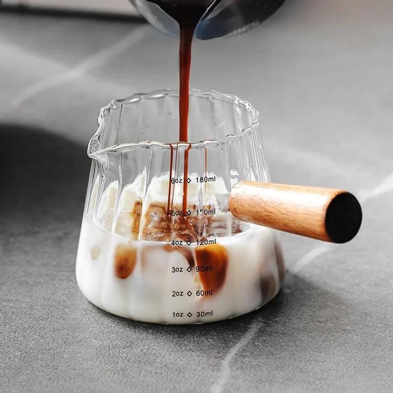 Glass Coffee Measuring Cup 180ml