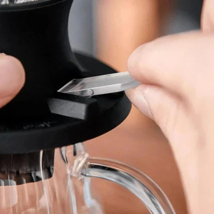 Glass Coffee Strainer with Silicone Base