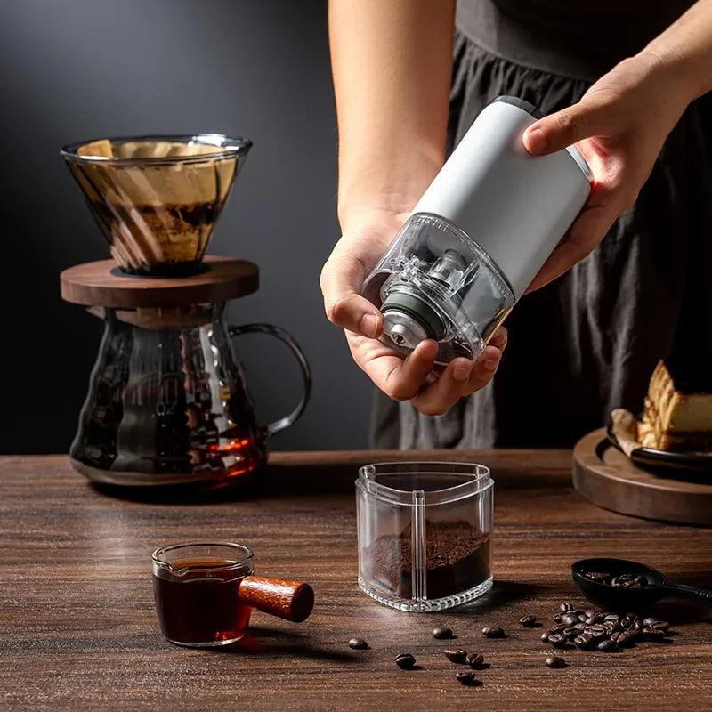 Glass Electric Coffee Grinder