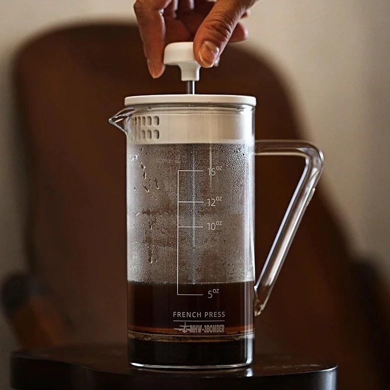 Glass French Press for Coffee 400ml