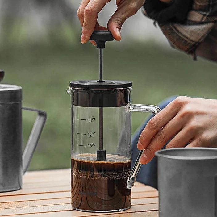 Glass French Press for Coffee 400ml