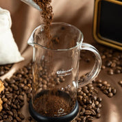 Glass French Press with Stainless Steel