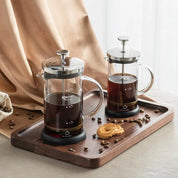 Glass French Press with Stainless Steel