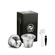 iCafilas Reusable Capsules for Nespresso