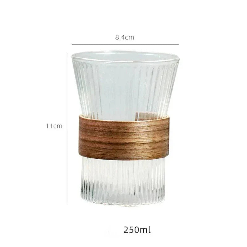 Japanese Style Glass Coffee Cup