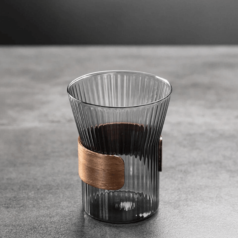 Japanese Style Glass Coffee Cup