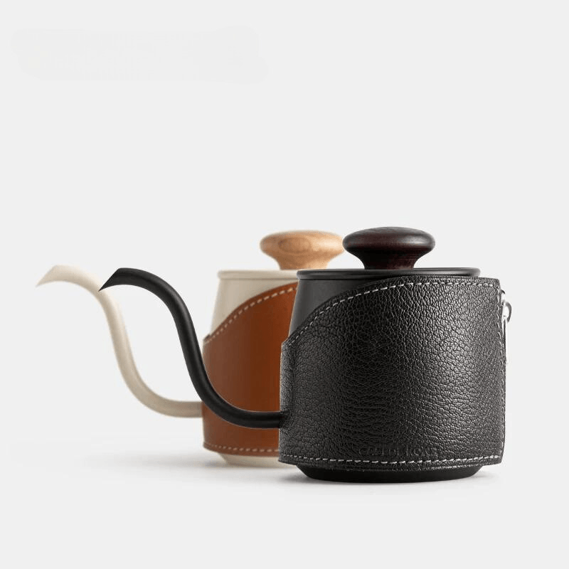 Mini Gooseneck Kettle with Leather Cover