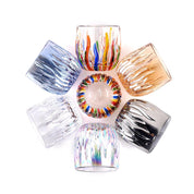 Premium Colored Glass Coffee Cup