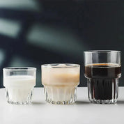 Refined Glass Coffee Cup