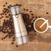 Silver Electric Coffee Grinder