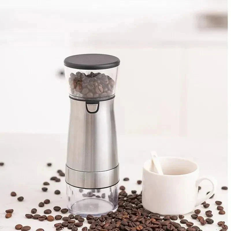 Silver Electric Coffee Grinder