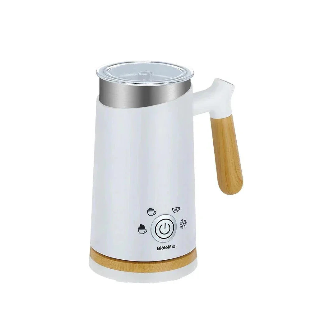 White Electric Milk Frother - 4 in 1