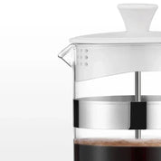 White French Press for Coffee